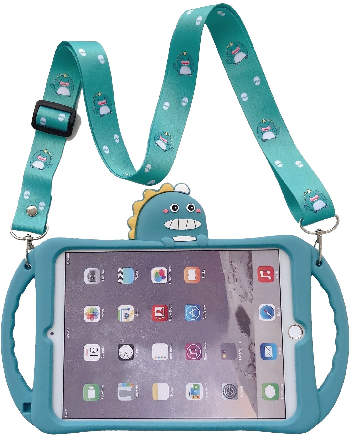 Trolsk Kids Case with strap - Dino