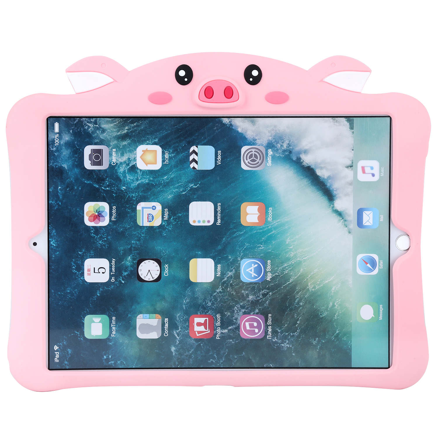 Trolsk Kids Case with strap - Piggy