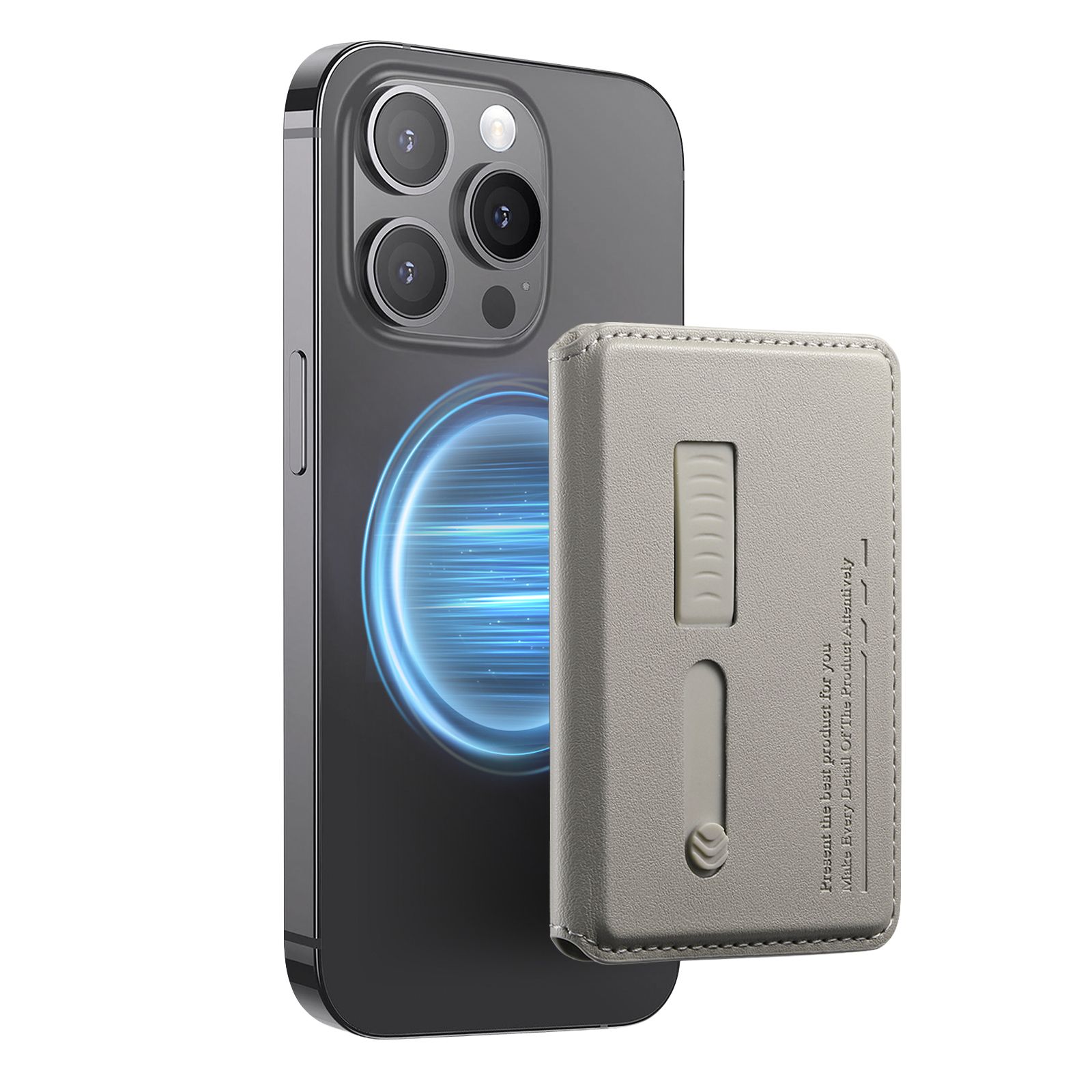 Trolsk Korthållare med MagSafe - Svart |  | AlltMobil