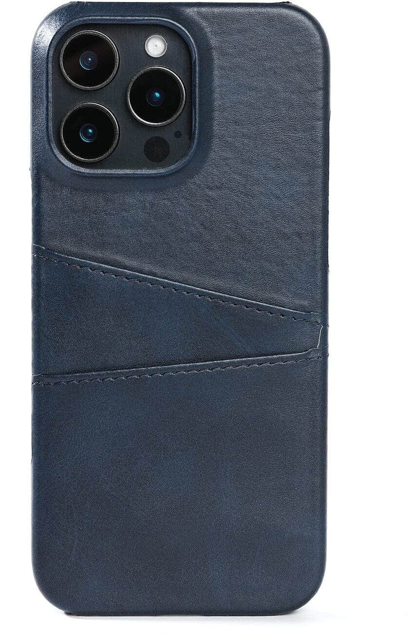 Trolsk Leather Card Case (iPhone 16 Pro Max) - Svart |  | AlltMobil