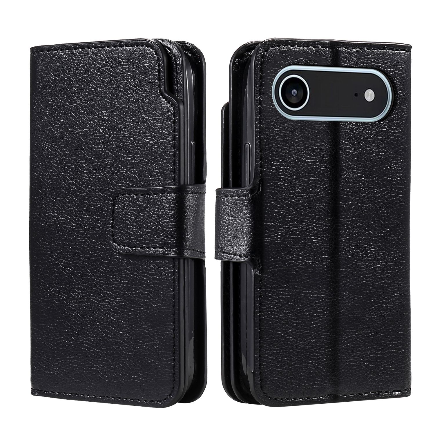 Trolsk Leather Wallet (iPhone Air) - Svart |  | AlltMobil