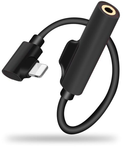 Trolsk Lightning to 3,5mm + Lightning - Silver