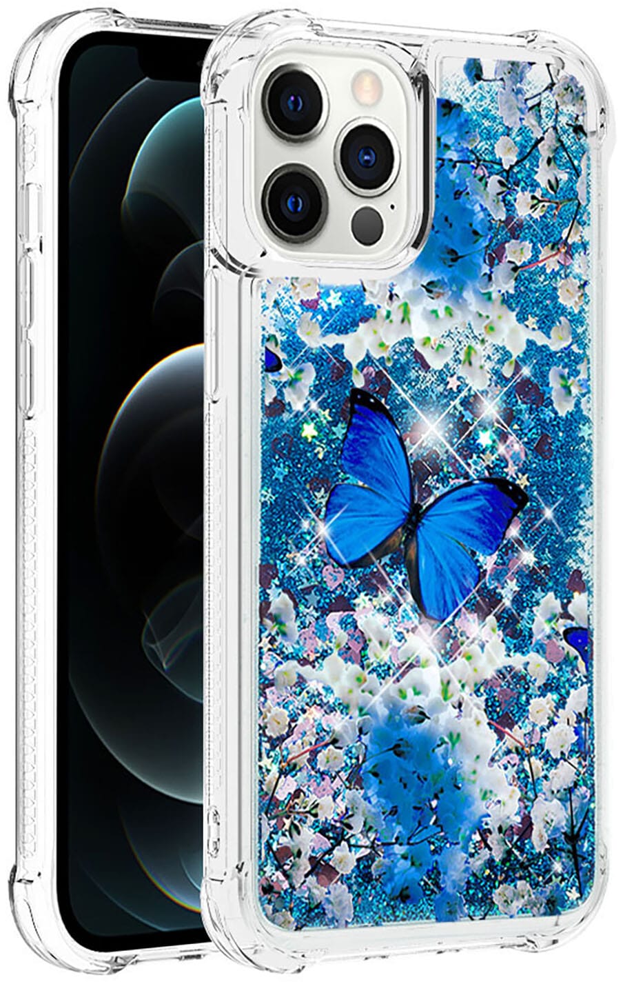 Trolsk Liquid Glitter Case - Butterfly