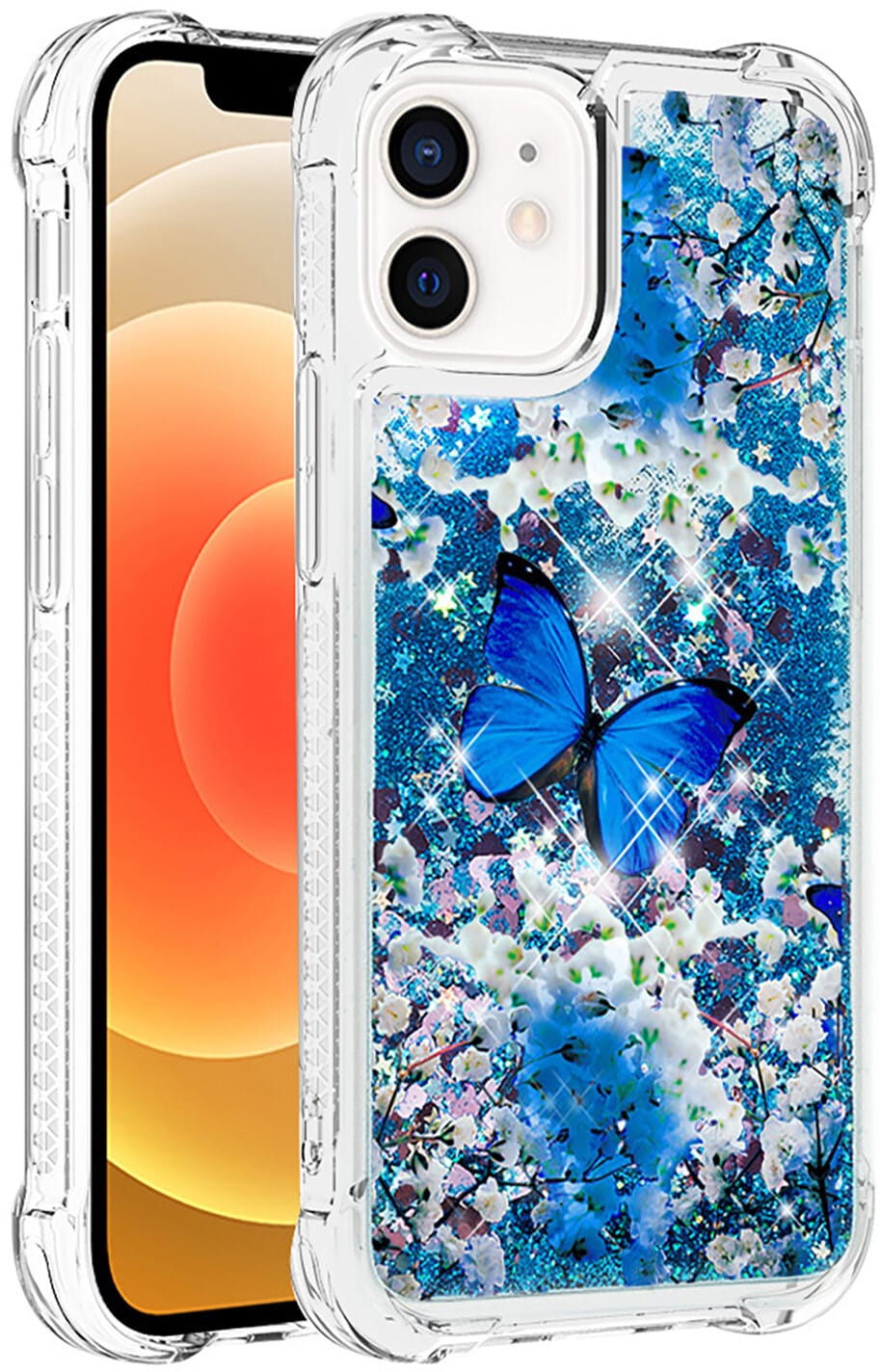 Trolsk Liquid Glitter Case - Butterfly