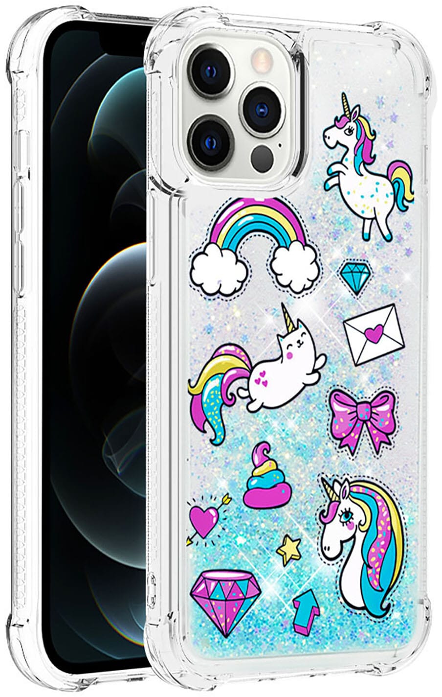 Trolsk Liquid Glitter Case - Kids Dream