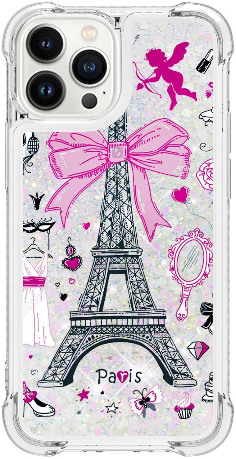 Trolsk Liquid Glitter Case - Paris