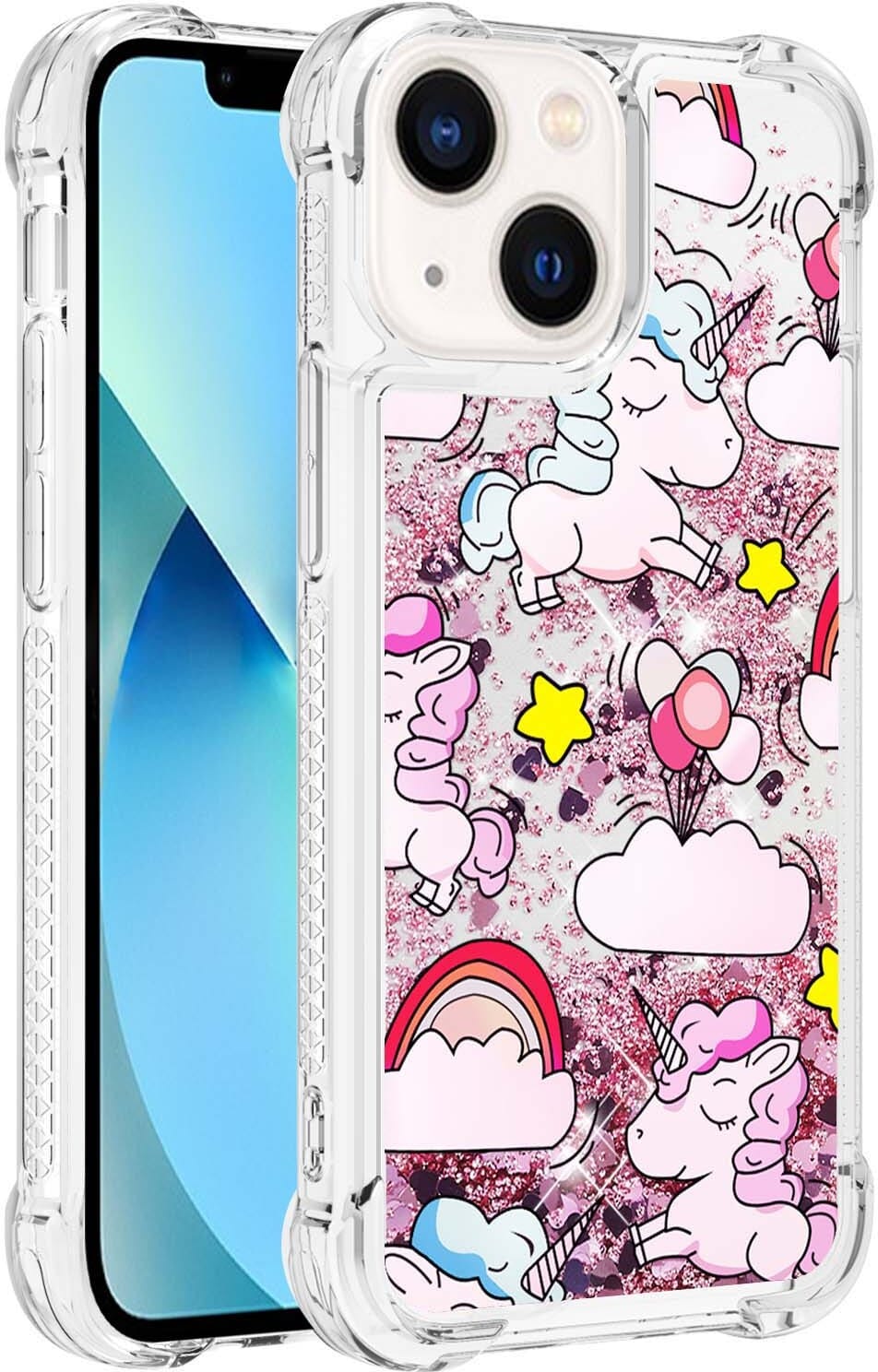 Trolsk Liquid Glitter Case - Unicorn