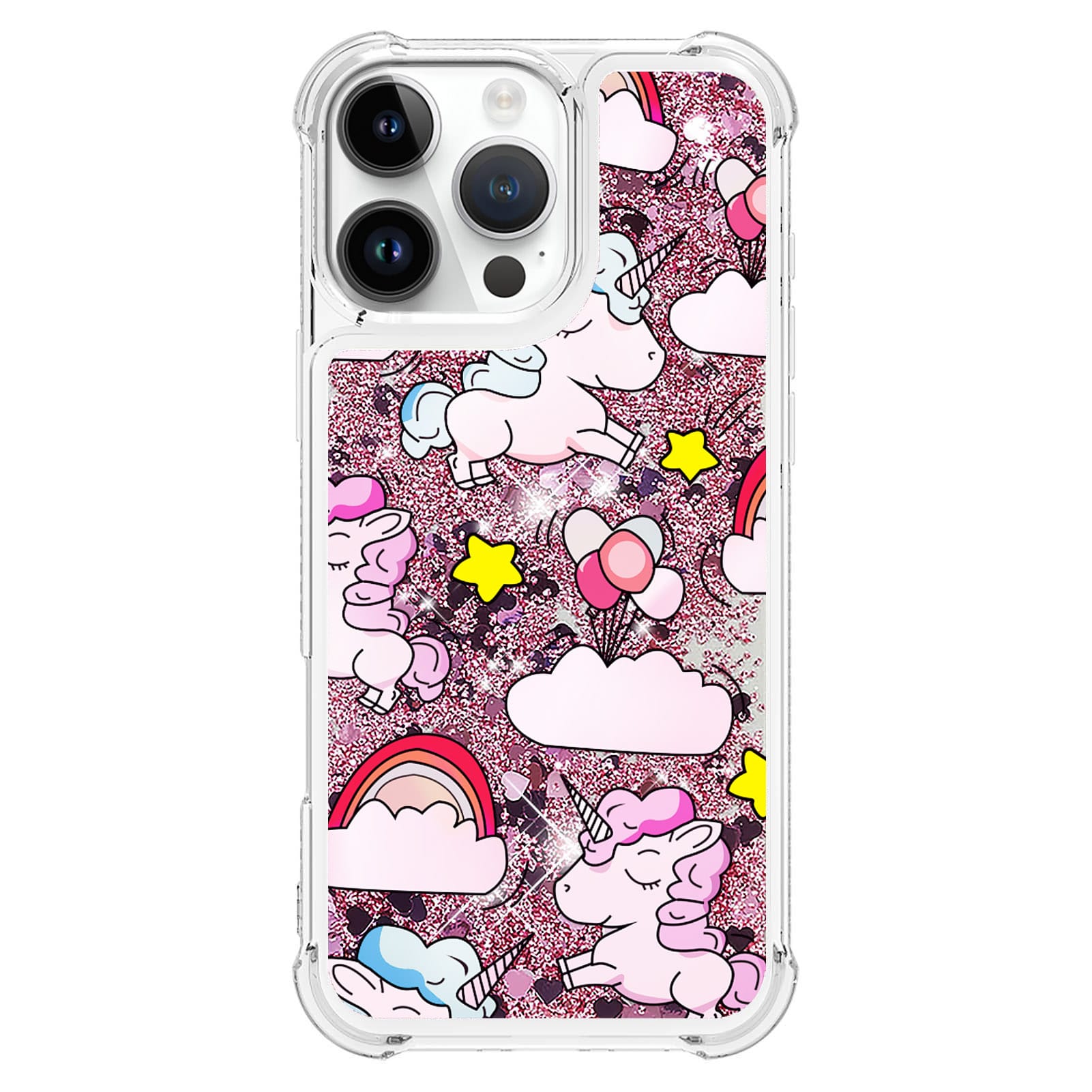 Trolsk Liquid Glitter Case - Unicorn (iPhone 16 Pro Max) |  | AlltMobil