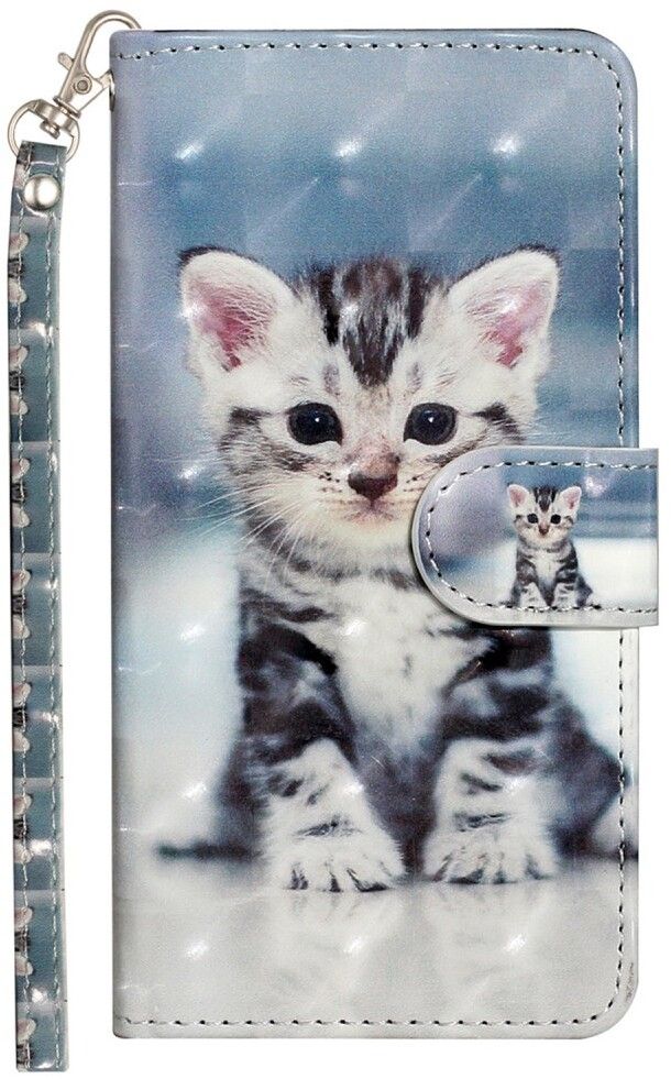 Trolsk Little Kitten Wallet (iPhone 16) | iPhone - iPhone 16 - Barntillbehör - Skal & fodral | AlltMobil