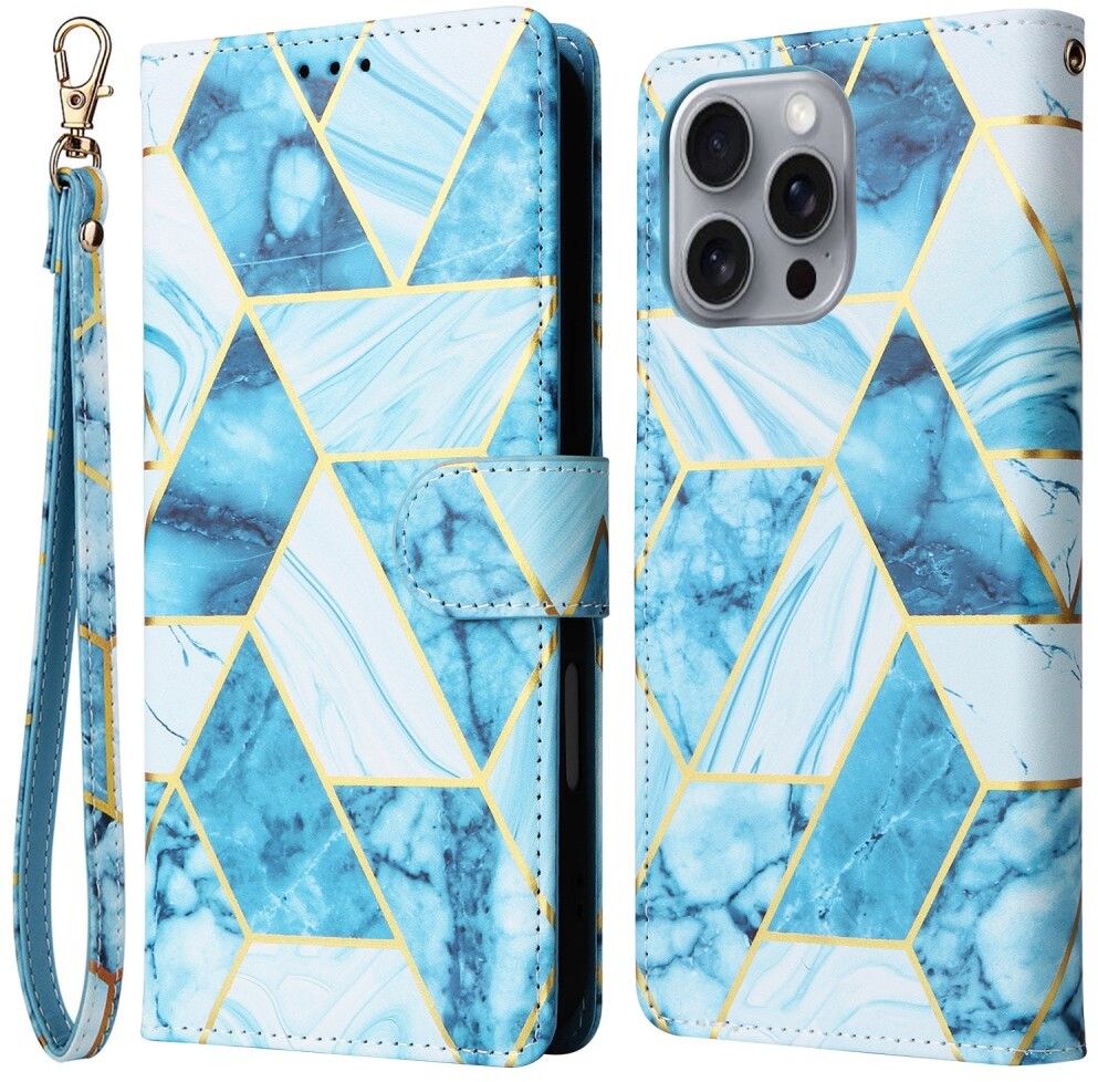 Trolsk Marble Triangle Wallet (iPhone 16 Pro Max) | iPhone - iPhone 16 Pro Max - Barntillbehör - Skal & fodral | AlltMobil
