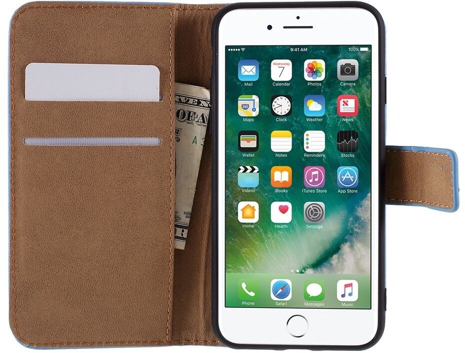 Trolsk Svart Mobilfodral (iPhone SE3/SE2/8/7) | iPhone - iPhone SE3 (2022) - Skal & fodral - Läderfodral | AlltMobil