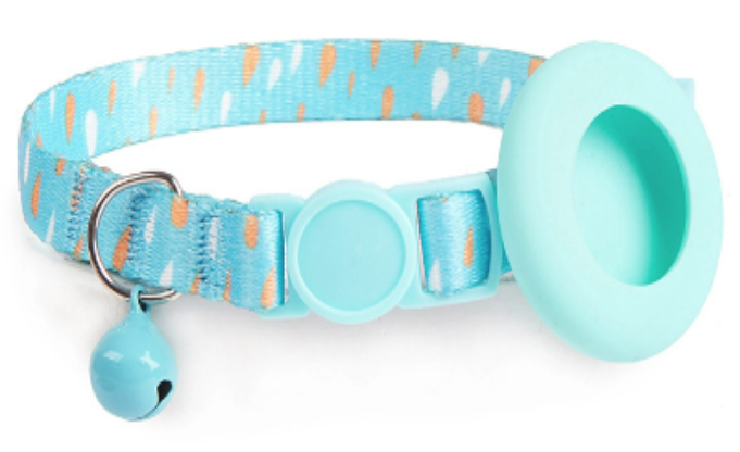 Trolsk Pattern Pet Collar - Drops (AirTag) |  | AlltMobil