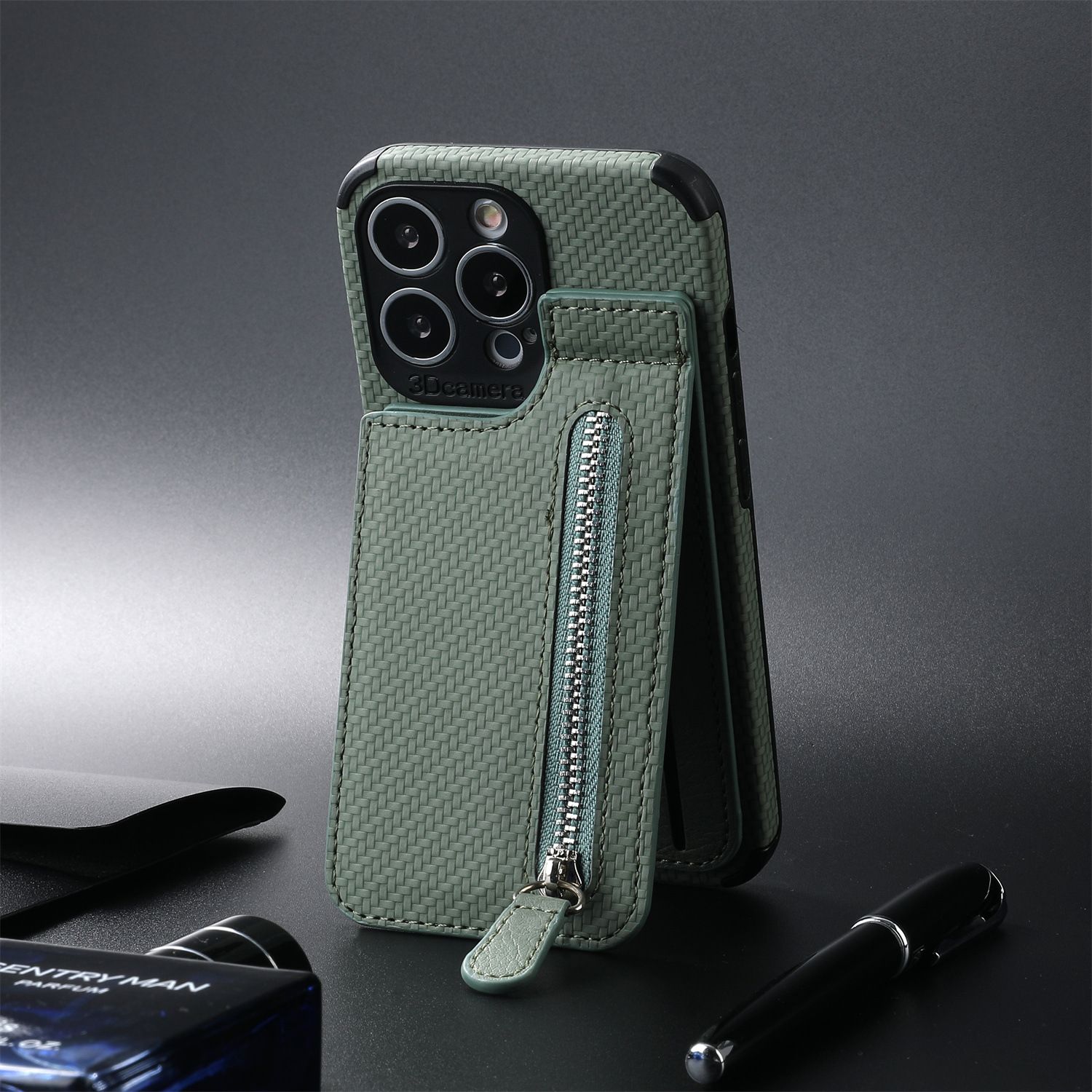 Trolsk Plånboksskal med Magnet (iPhone 14) - Svart | iPhone - iPhone 14 - Fodral - Plånboksfodral | AlltMobil