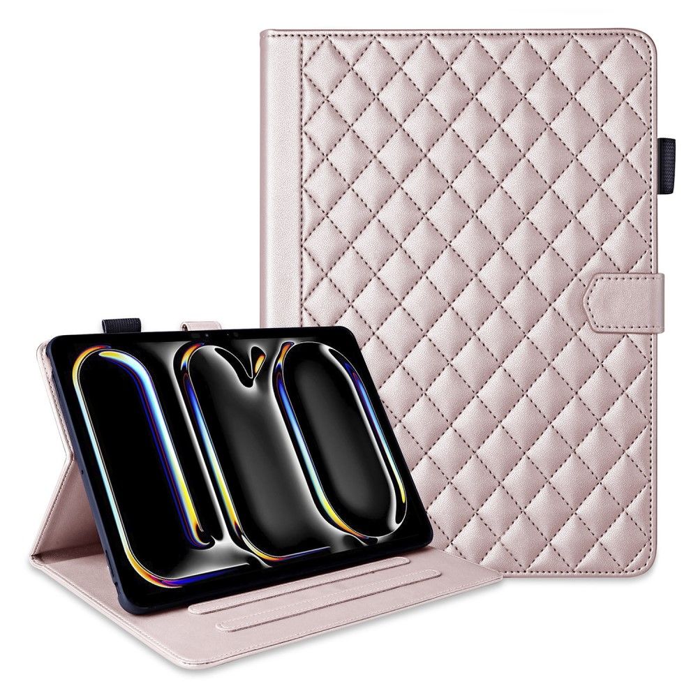 Trolsk Rhombus Stand Cover (iPad Pro 13 (2024-2025)) - Svart |  | AlltMobil