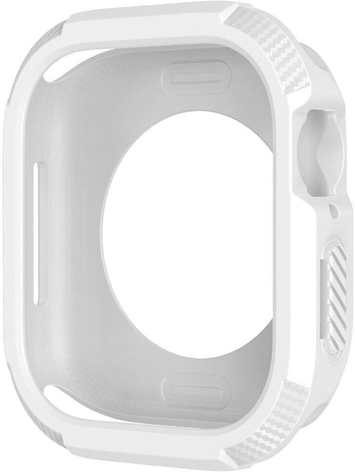 Trolsk Rugged TPU Case (Apple Watch 10/11 46mm) - Vit | Apple Watch - Series 10 - 46 mm - Skal & bumpers | AlltMobil