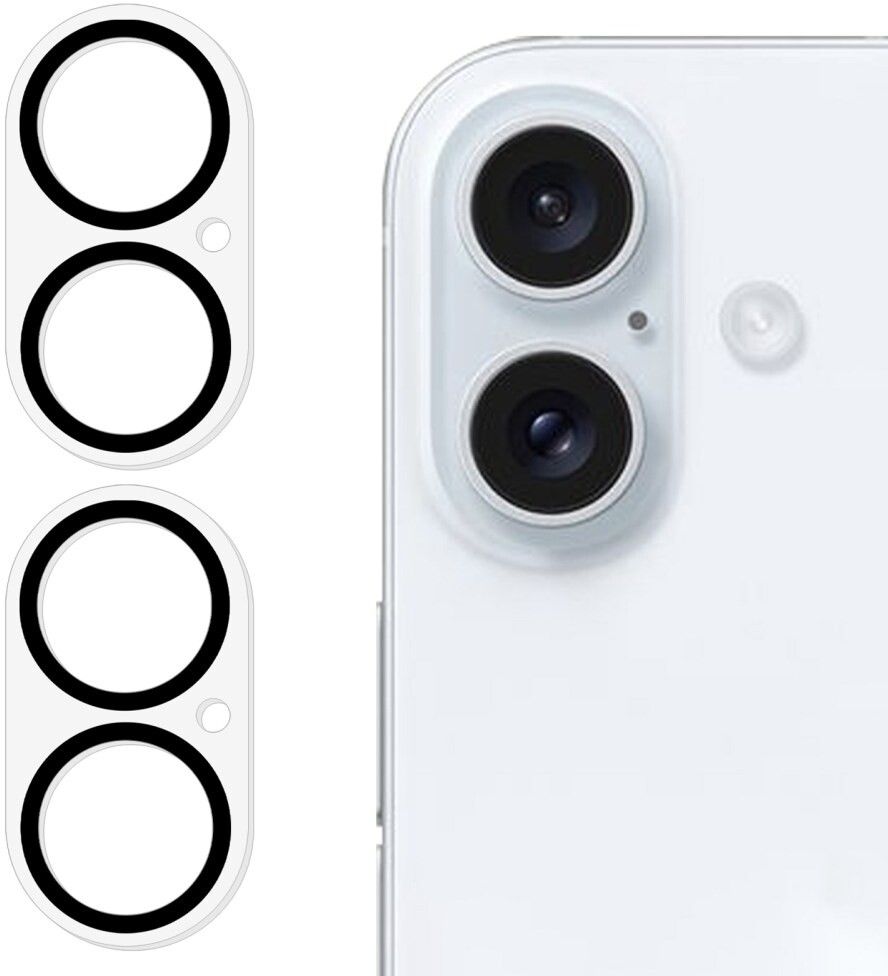 Trolsk Silk Camera Protection - 2-pack (iPhone 16/16 Plus) | iPhone - iPhone 16 - Skal & fodral - Kameraskydd | AlltMobil