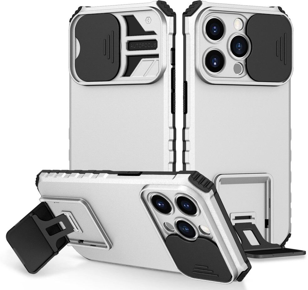 Trolsk Skyddsskal med Stativfunktion (iPhone 15 Pro) | iPhone - iPhone 15 Pro - Skal & fodral - Extra tåliga | AlltMobil