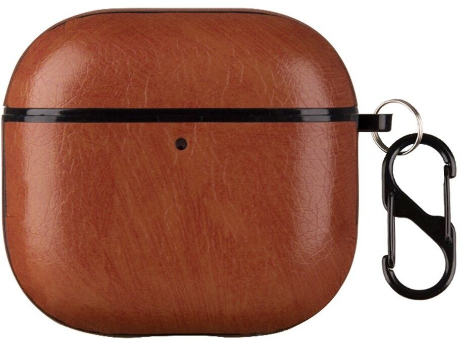 Trolsk Slim Leather Case (AirPods 4) - Svart | AirPods - AirPods 4 - Fodral - Hårda skal | AlltMobil