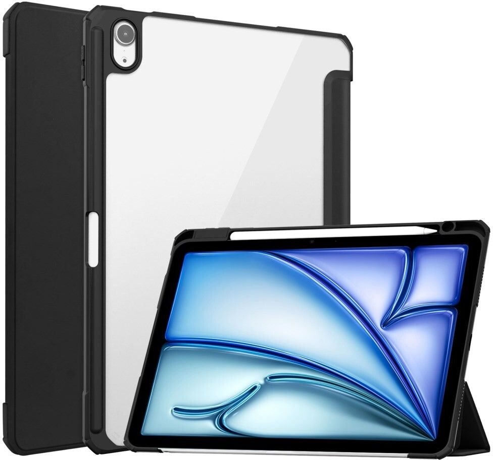 Trolsk Stativfodral med Pennförvaring (iPad Air 11 (2024-2025)) - Svart | iPad - iPad Air 11 (2024-2025) - Skal & fodral - Fodral | AlltMobil