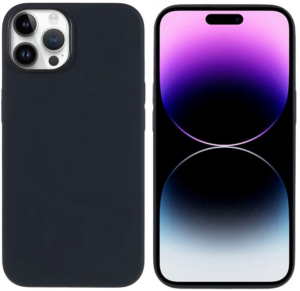 Trolsk Svart Silikonskal (iPhone 14 Pro Max) | iPhone - iPhone 14 Pro Max - Skal & fodral - Silikon - TPU | AlltMobil