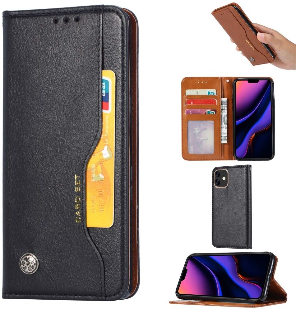 Trolsk Svart Telefonfodral (iPhone 11) | iPhone - iPhone 11 - Skal & fodral - Läderfodral | AlltMobil