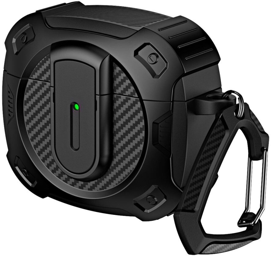 Trolsk Tåligt AirPods-skal (AirPods 4) - Svart | AirPods - AirPods 4 - Fodral - Hårda skal | AlltMobil
