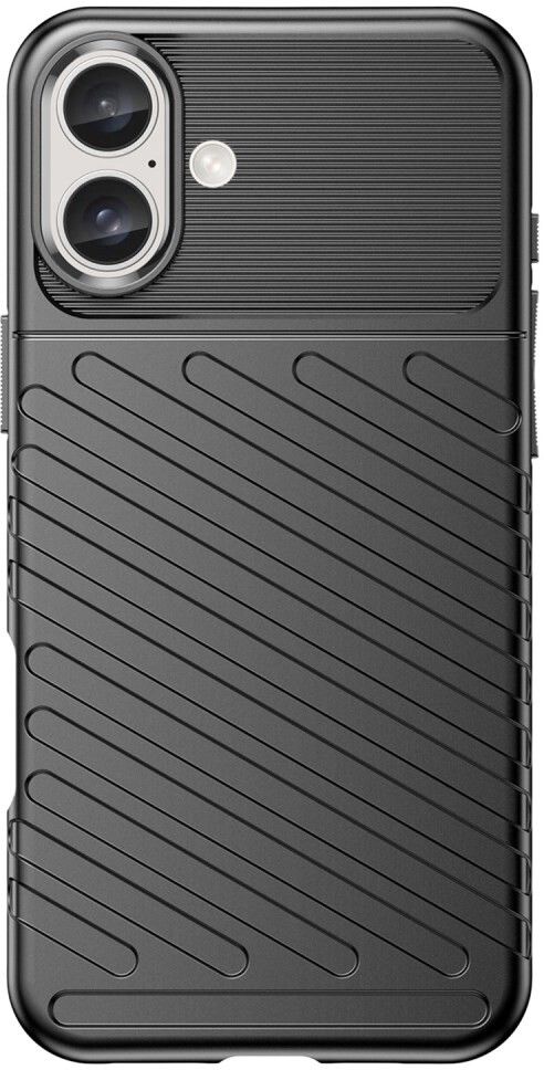 Trolsk Thunder Case (iPhone 16 Plus) - Svart | iPhone - iPhone 16 Plus - Skal & fodral - Silikon - TPU | AlltMobil