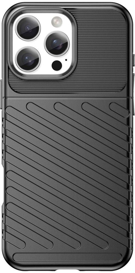 Trolsk Thunder Case (iPhone 16 Pro Max) - Svart | iPhone - iPhone 16 Pro Max - Skal & fodral - Silikon - TPU | AlltMobil