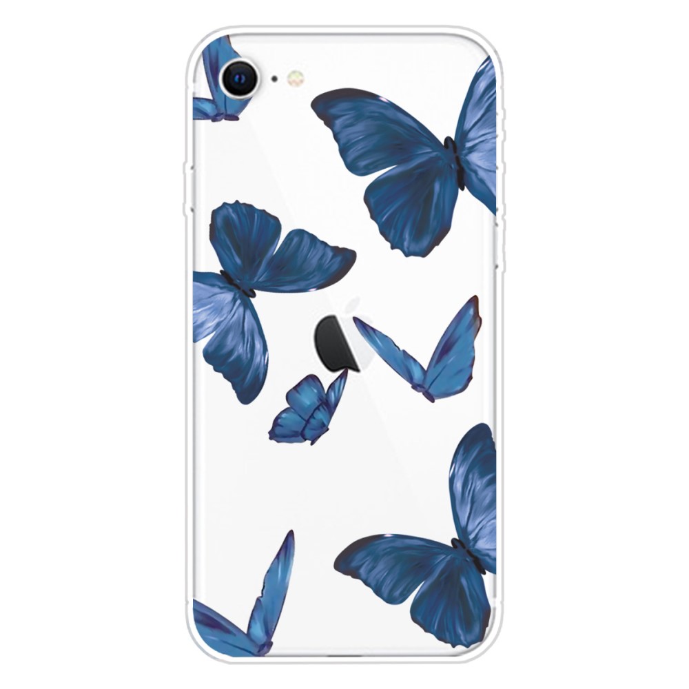 Trolsk TPU Back Case - Blue Butterflies