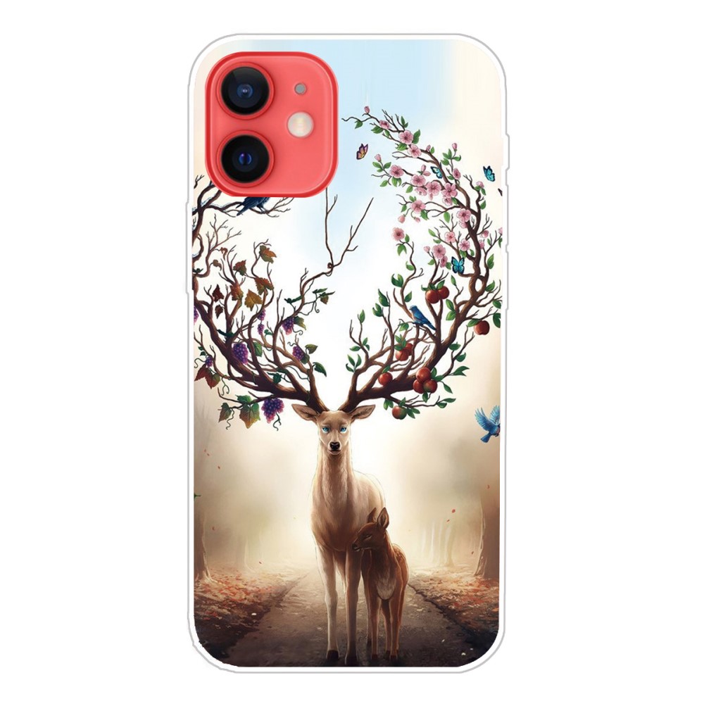 Trolsk TPU Back Case - Flower Deer