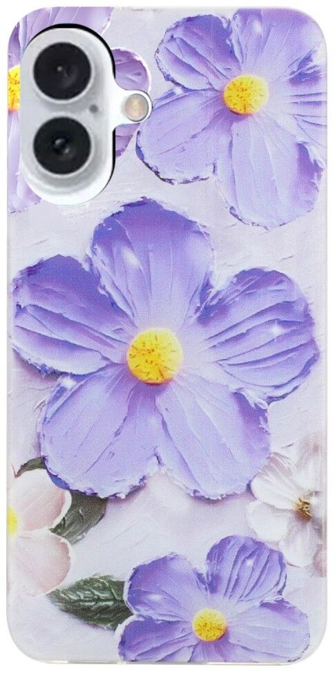 Trolsk TPU Flower Case (Phone 16) | iPhone - iPhone 16 - Skal & fodral - Silikon - TPU | AlltMobil
