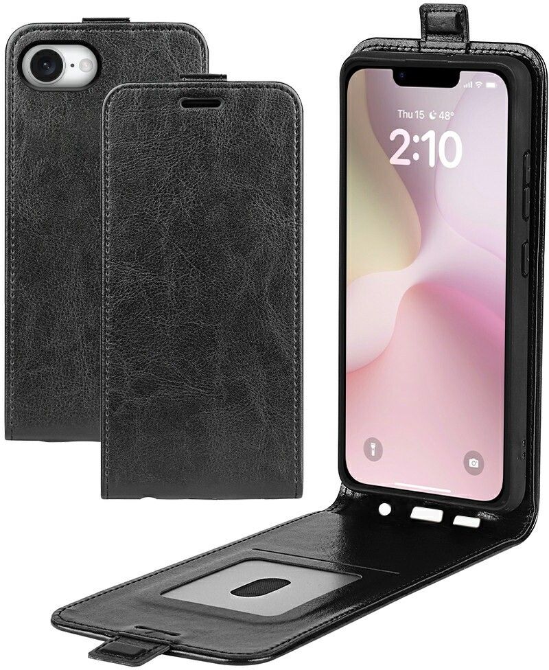 Trolsk Vertical Flip Cover (iPhone 16e) | iPhone - iPhone 16e - Skal & fodral - Läderfodral | AlltMobil