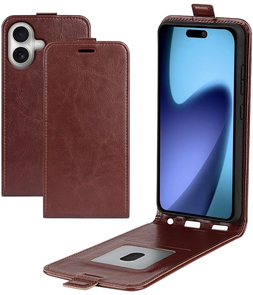 Trolsk Vertical Flip Cover (iPhone 17) - Svart | iPhone - iPhone 17 - Skal & fodral - Läderfodral | AlltMobil