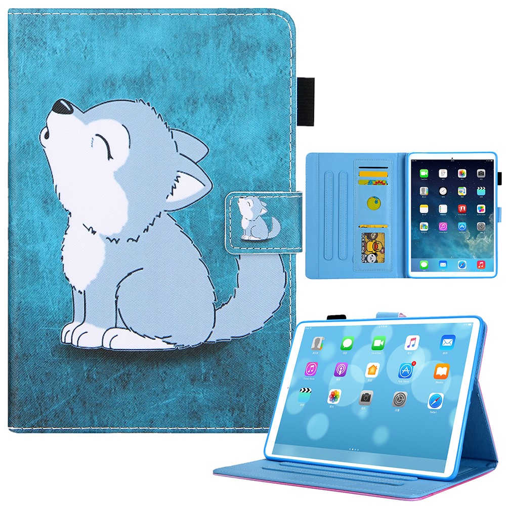 Trolsk Wallet Folio - Cute Wolf