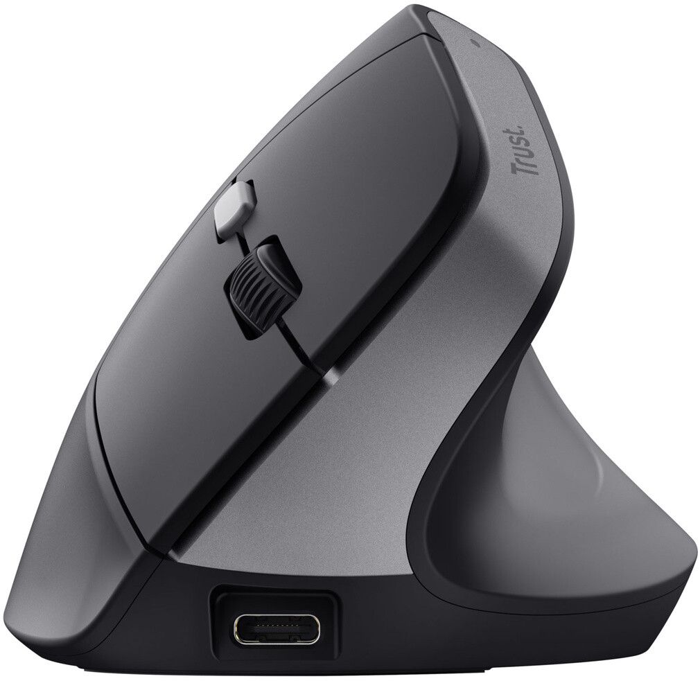Trust Bayo II Trådlös ergonomisk mus | Mac - Generella Mac-tillbehör - Möss & tangentbord - Möss - Trådlösa med adapter | AlltMobil