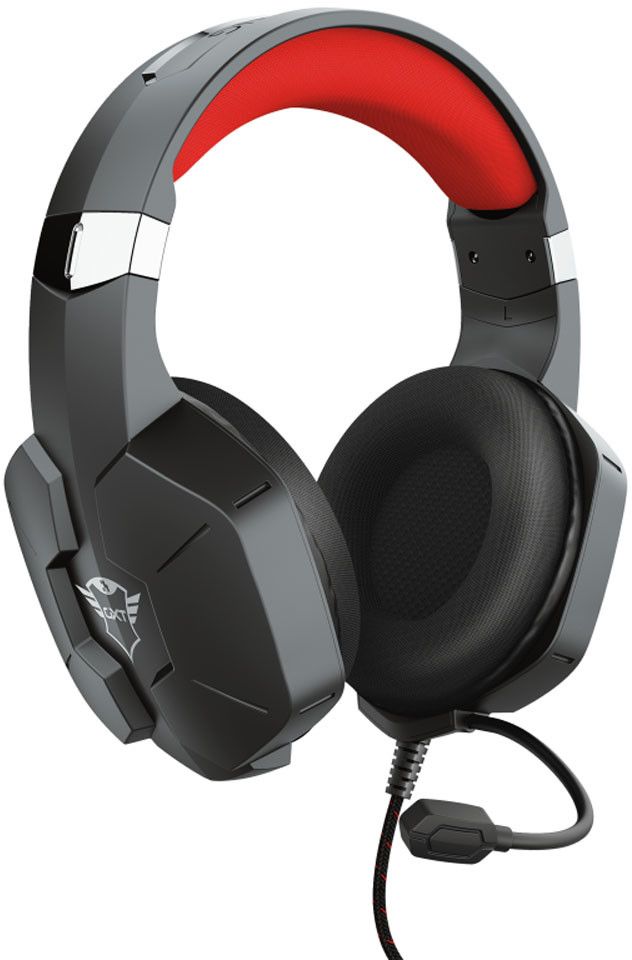 Trust GXT 323 Carus Gaming Headset - Svart/grön