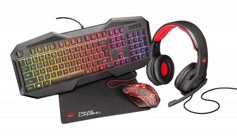 Trust GXT 788 4-in-1 Gaming Bundle