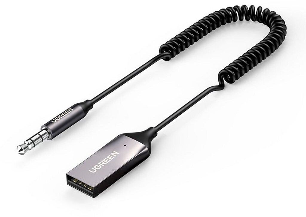 Ugreen CM309 Bluetooth Car Receiver with Microphone | iPhone - Generella tillbehör - Bluetooth - Bluetooth-adaptrar | AlltMobil