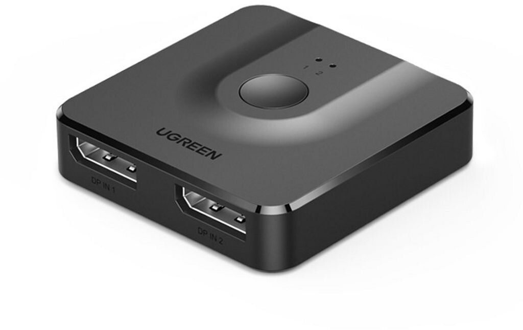 Ugreen DisplayPort Switch 4K | Mac - Generella Mac-tillbehör - Kablar & adaptrar - Adaptrar - Bildadaptrar | AlltMobil