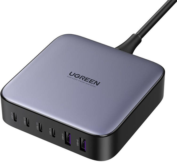Ugreen Nexode 200W USB-C Wall Charger - 6 Ports