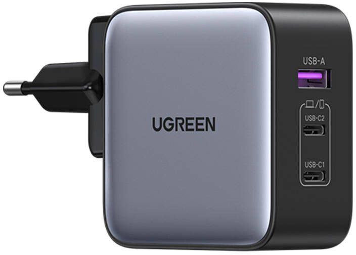 Ugreen Nexode 65W Wall Charger - 3 Ports
