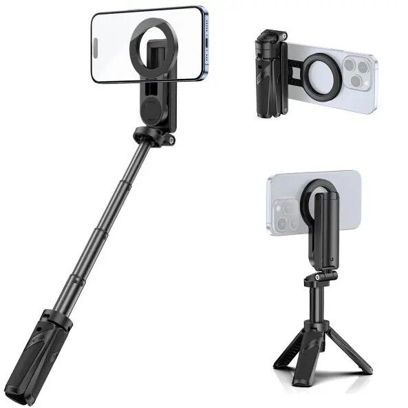 Ulanzi JJ03S 3-in-1 Magnetic Phone Tripod Selfie Stick with Remote