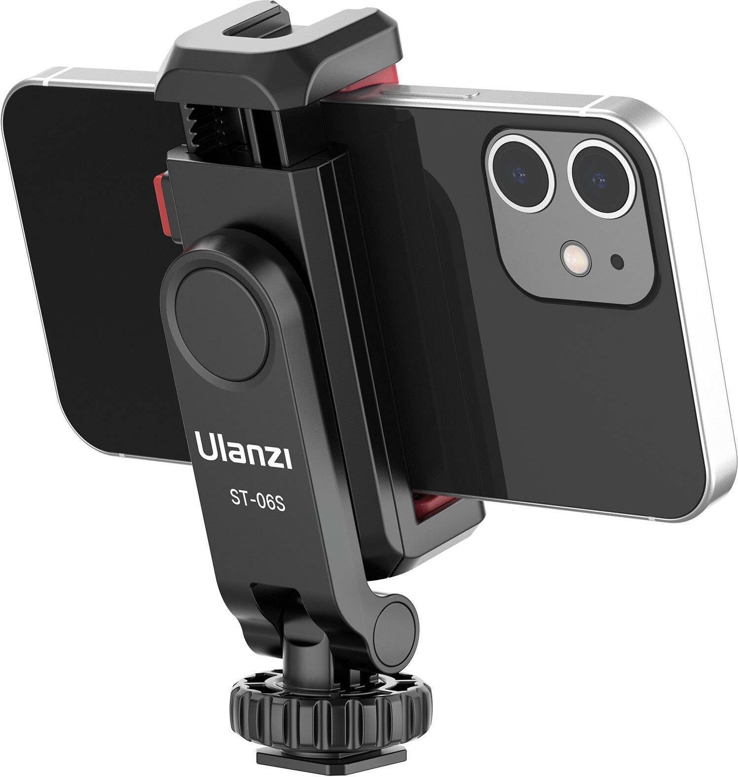 Ulanzi ST-06S Phone Tripod Mount | iPhone - iPhone 12 mini - Foto & film - Stativhållare | AlltMobil