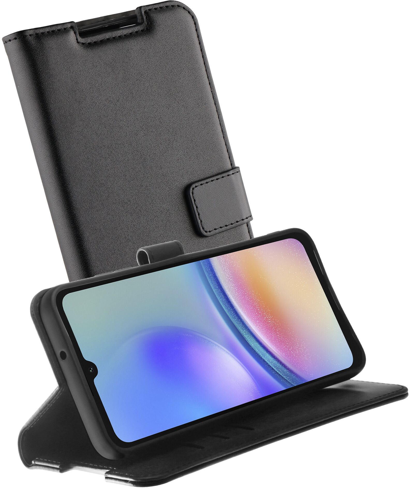 Vivanco Classic Plånboksfodral (Galaxy S24 FE) - Svart | Samsung - Samsung Galaxy S24 FE - Skal & fodral | AlltMobil