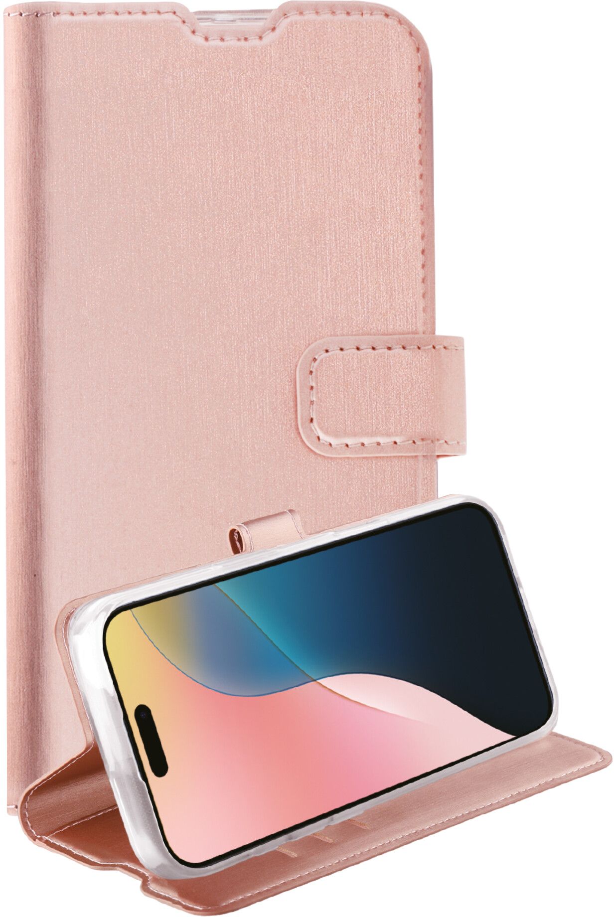 Vivanco Classic Plånboksfodral (iPhone 16) - Svart | iPhone - iPhone 16 - Skal & fodral - Plånboksfodral | AlltMobil