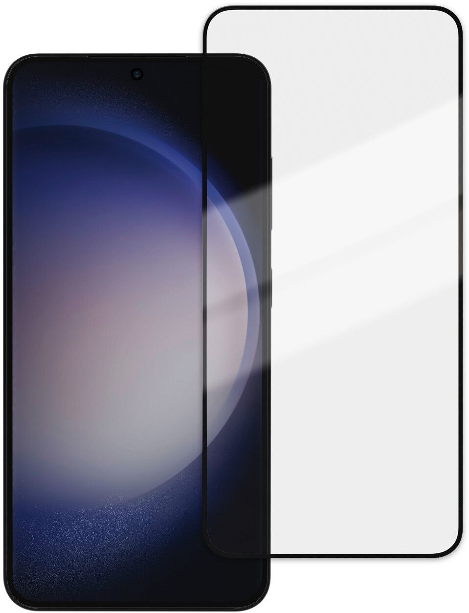 Vivanco Full Screen Tempered Glass (Galaxy S24) | Samsung - Samsung Galaxy S24 - Skärmskydd | AlltMobil