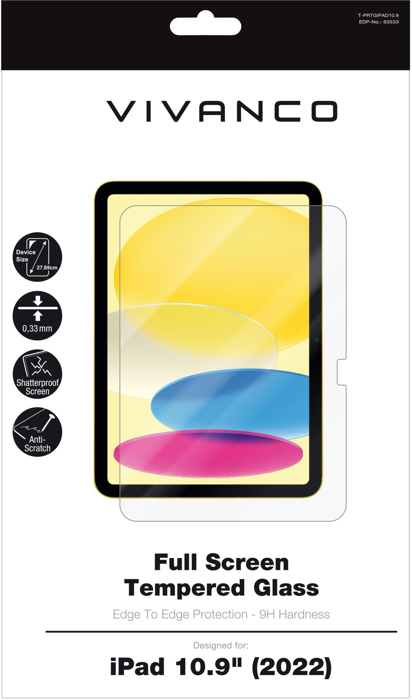 Vivanco Tempered Glass