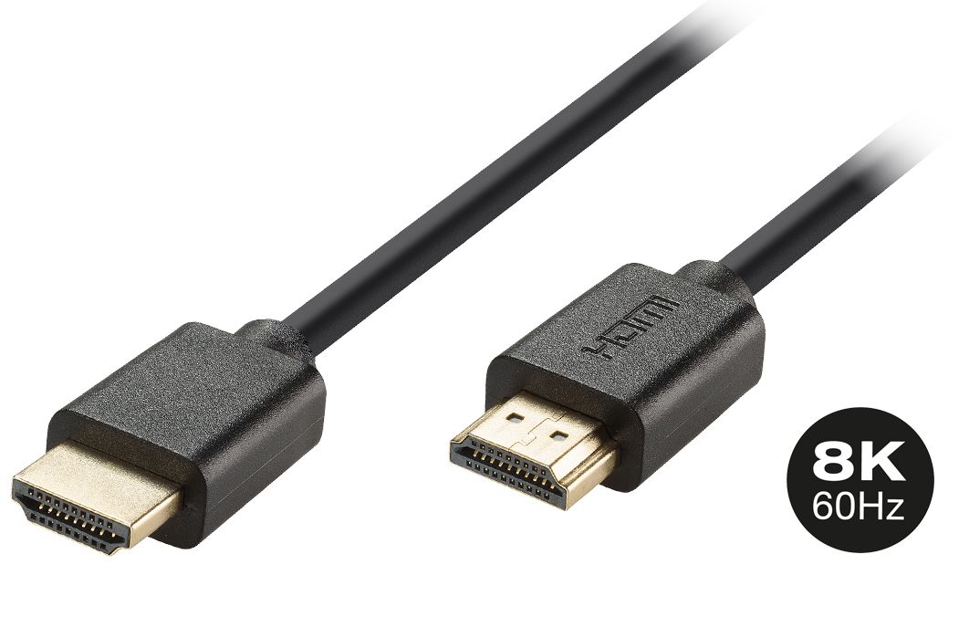 Vivanco Ultra High Speed HDMI Kabel 8k/60hz 3m - 3 meter | Tillbehör - Kablar - HDMI-kablar | AlltMobil