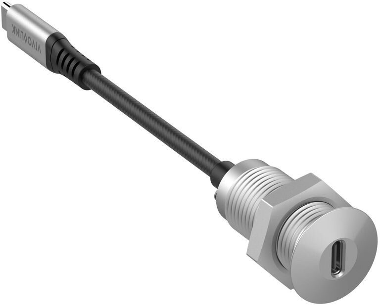 Vivolink USB-C Desk Socket - Svart