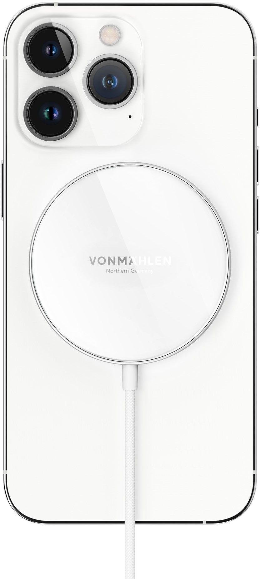 Vonmählen Aura Mini - The Magnetic Wireless Charging Pad - Svart